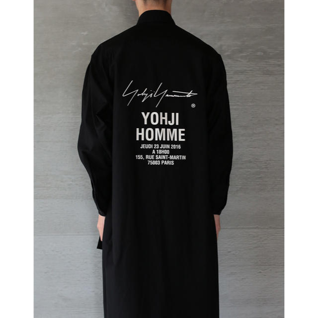 完売品 スタッフシャツ yohji yamamoto 2017ss