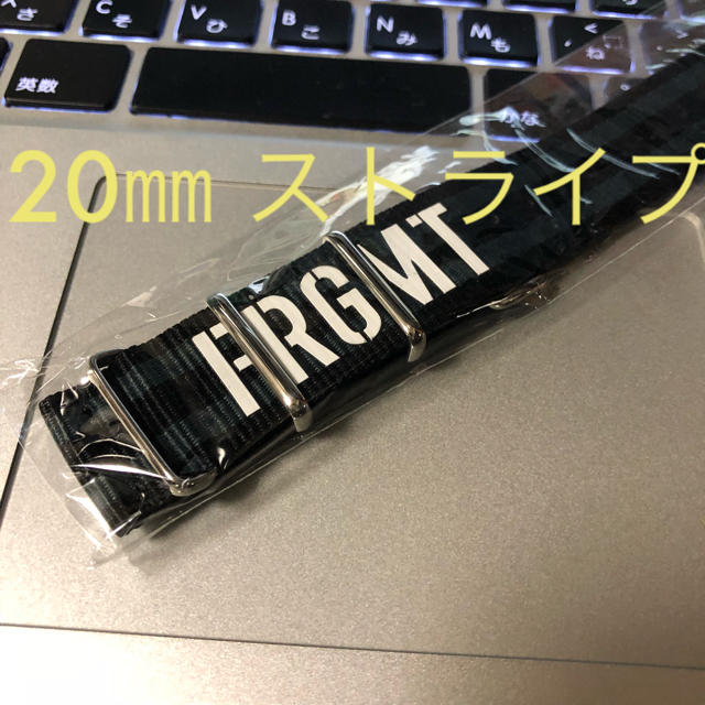 FRAGMENT(フラグメント)のFRAGMENT Apple Watch Band 20㎜ 藤原ヒロシ メンズの時計(ラバーベルト)の商品写真