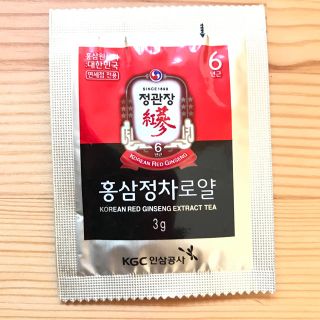 韓国 正官庄 「紅蔘精茶」 高麗人参のお茶 38包(健康茶)