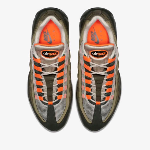 NIKE(ナイキ)の【B.B.様専用】AIR MAX 95 TOTAL ORANGE メンズの靴/シューズ(スニーカー)の商品写真