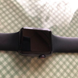 アップルウォッチ(Apple Watch)のApplewatch   series3  38mm セルラー版(腕時計(デジタル))