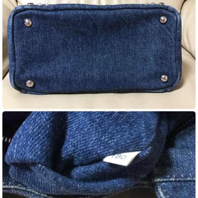 PRADA デニム ビジューの通販 by oruru|プラダならラクマ - カナパ 定番通販
