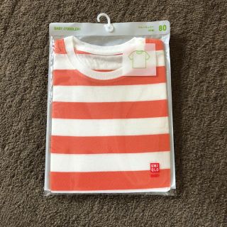 ユニクロ(UNIQLO)のUNIQLO babyクルーネックTシャツ サイズ80(Ｔシャツ)