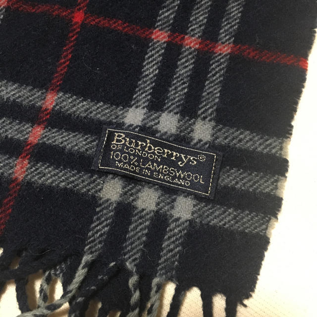 BURBERRY(バーバリー)の訳あり。バーバリーロンドン ウール100%マフラー レディースのファッション小物(マフラー/ショール)の商品写真