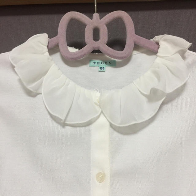 TOCCA(トッカ)のTOCCAキッズブラウス130 キッズ/ベビー/マタニティのキッズ服女の子用(90cm~)(ブラウス)の商品写真