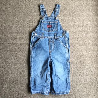 オールドネイビー(Old Navy)のオールドネイビー デニムオーバーオール 80(パンツ)