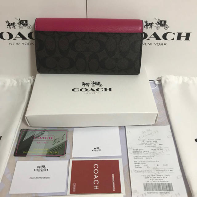 COACH(コーチ)のCOACH  コーチ  長財布 レディースのファッション小物(財布)の商品写真