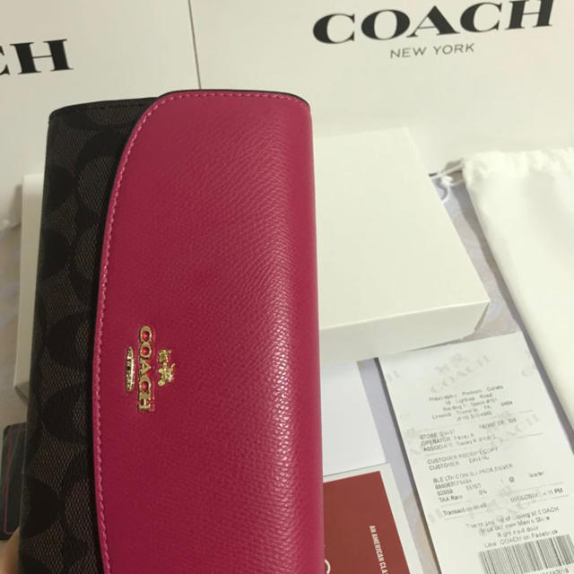 COACH(コーチ)のCOACH  コーチ  長財布 レディースのファッション小物(財布)の商品写真