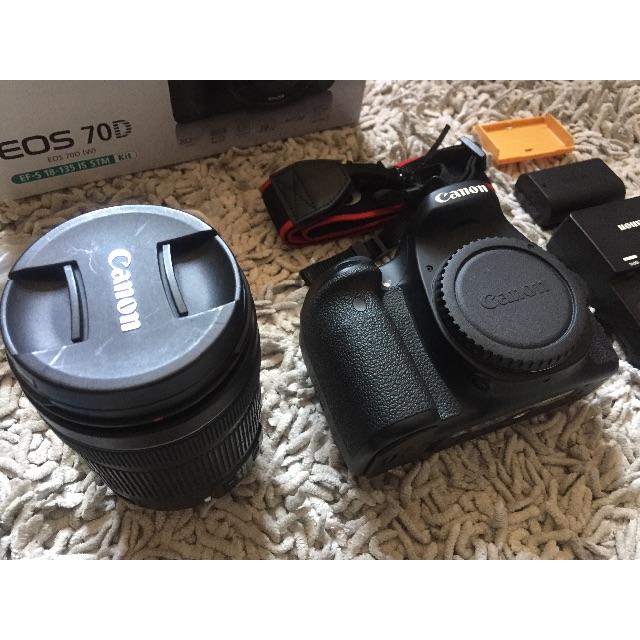 ブランド雑貨総合 Canon - Canon EOS 70D EF-S18-135 IS STM レンズキット デジタル一眼