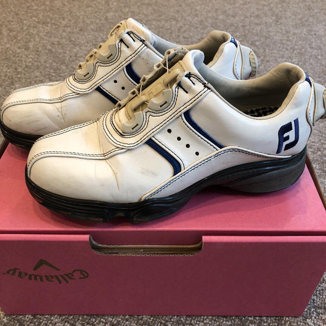 FootJoy(フットジョイ)のフットジョイ 22.5から23cm ネイビー スポーツ/アウトドアのゴルフ(シューズ)の商品写真