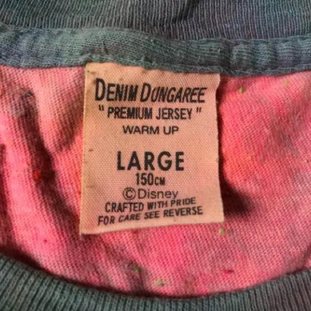 DENIM DUNGAREE(デニムダンガリー)のデニム&ダンガリー ミッキー Tシャツ 150 140 キッズ/ベビー/マタニティのキッズ服女の子用(90cm~)(Tシャツ/カットソー)の商品写真
