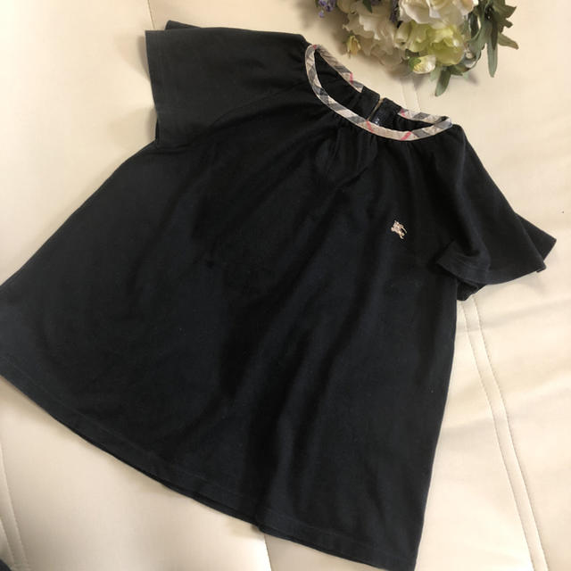 BURBERRY(バーバリー)の♪専用です♪バーバリー♪130黒 キッズ/ベビー/マタニティのキッズ服女の子用(90cm~)(Tシャツ/カットソー)の商品写真