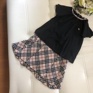 バーバリー(BURBERRY)の♪専用です♪バーバリー♪130黒(Tシャツ/カットソー)