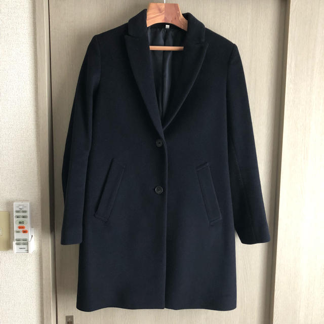 MUJI (無印良品) - 無印良品 ウール チェスターコートの通販 by n☆'s