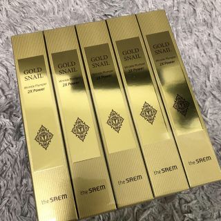 ザセム(the saem)のバラ売り可、ゴールドスネイル2Xpower(美容液)