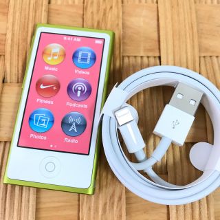 アップル(Apple)のiPod nano 第7世代 イエロー 新品(ポータブルプレーヤー)