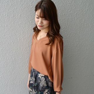 シップスフォーウィメン(SHIPS for women)の【Aya様専用】シップス ダブルクロスＶネックプルオーバー(シャツ/ブラウス(長袖/七分))