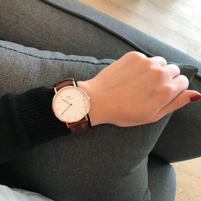 Daniel Wellington(ダニエルウェリントン)のダニエルウェリントン 腕時計 CLASSIC 36MM ローズゴールド メンズの時計(腕時計(アナログ))の商品写真