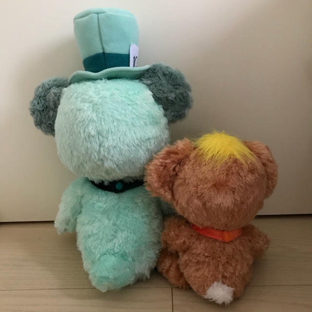 Disney - ユニベア ミントティー シュガー ぬいぐるみ セットの Disney - ユニベア ミントティー シュガー ぬいぐるみ セットの