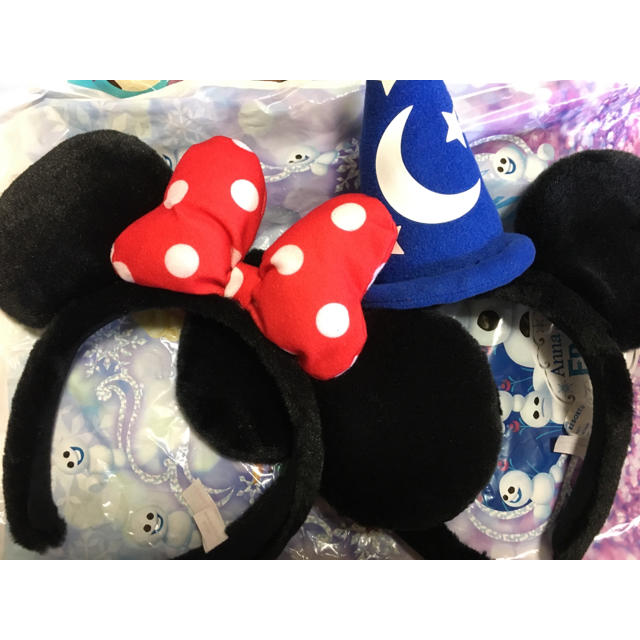 Disney(ディズニー)のDisney カチューシャ ミッキー ミニー エンタメ/ホビーのおもちゃ/ぬいぐるみ(キャラクターグッズ)の商品写真