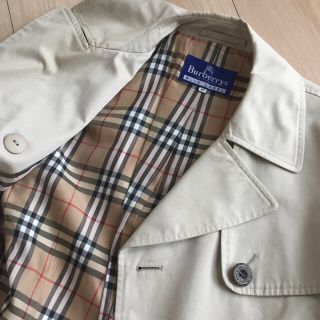 バーバリー(BURBERRY)のバーバリー ブルーレーベル ロング トレンチコート  40(ロングコート)