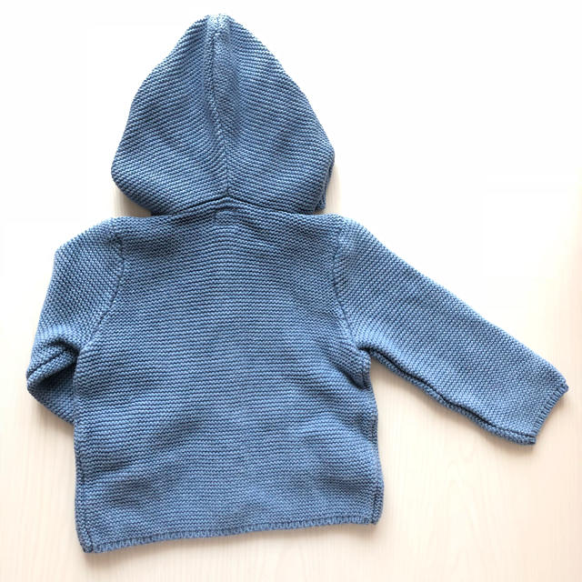 babyGAP(ベビーギャップ)の【チョッパー様専用】くまのセーターパーカー 80cm❇︎baby GAP キッズ/ベビー/マタニティのベビー服(~85cm)(ニット/セーター)の商品写真