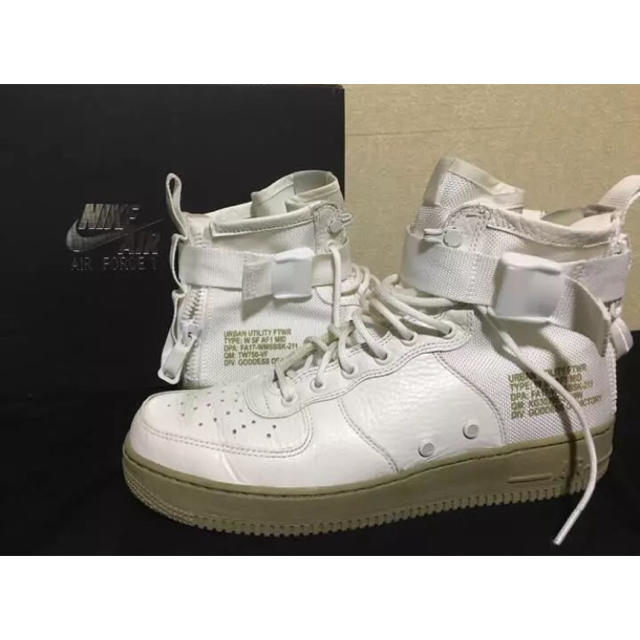 NIKE - ジャスティンビーバー着用 NIKE W SF AF1 MIDの通販 by supreme