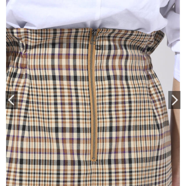 SHENERY サイドゴムチェックスカート レディースのスカート(ロングスカート)の商品写真