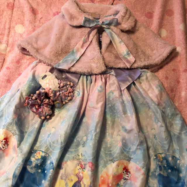 Angelic Pretty(アンジェリックプリティー)のディズニープリンセスコラボ5点セット AngelicPetty レディースのレディース その他(セット/コーデ)の商品写真