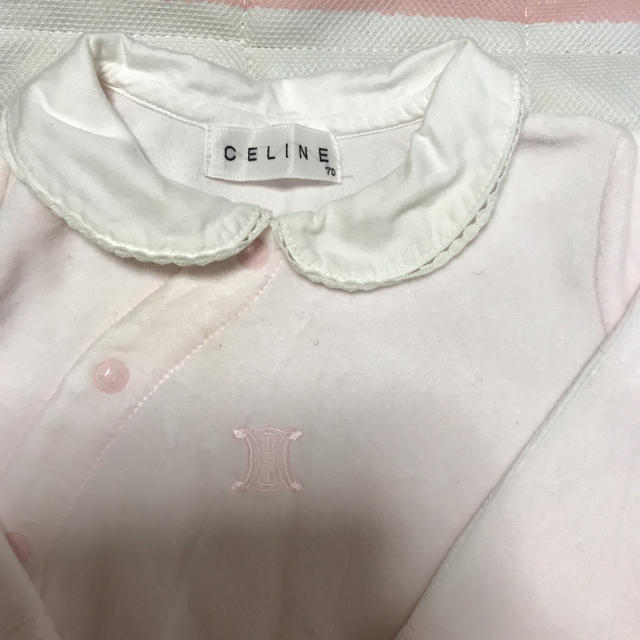 celine(セリーヌ)のセリーヌのロンパース専用です！ 70サイズ キッズ/ベビー/マタニティのベビー服(~85cm)(ロンパース)の商品写真