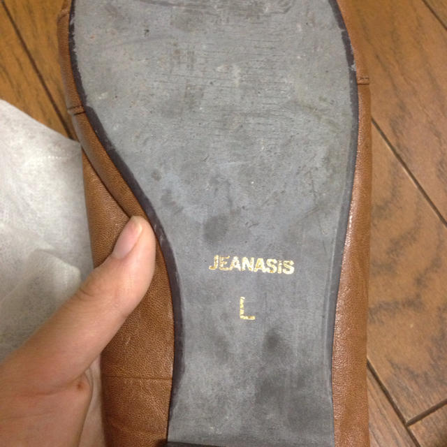 JEANASIS(ジーナシス)のペタンコシューズ新年価格!! レディースの靴/シューズ(ハイヒール/パンプス)の商品写真