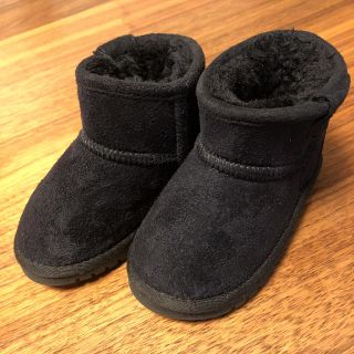 アンパサンド(ampersand)の送料込み！ ampersand ボアブーツ 13cm ブラック UGG(ブーツ)