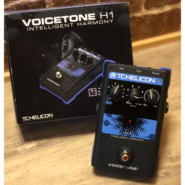 tc helicon  H1  voicetone  ハーモニー エフェクター