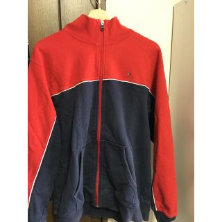 トミーヒルフィガー(TOMMY HILFIGER)のTommy Hilfiger トミー 古着 ジップアップ モックネックスウェット(スウェット)