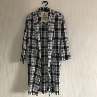 アーバンリサーチ(URBAN RESEARCH)の チェックガウン ロングシャツ  アーバンリサーチ(ガウンコート)