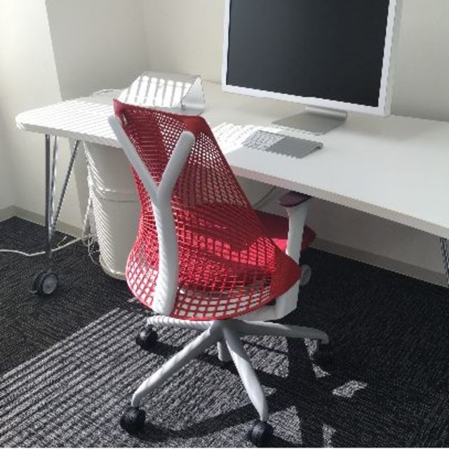 Herman Miller(ハーマンミラー)の中古・ハーマンミラー・セイルチェアー インテリア/住まい/日用品のオフィス家具(オフィスチェア)の商品写真