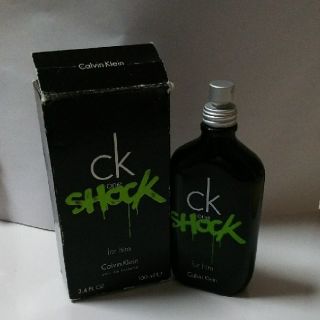 カルバンクライン(Calvin Klein)のhane様専用　ck  one  shock for him 100ml 中古(香水(男性用))