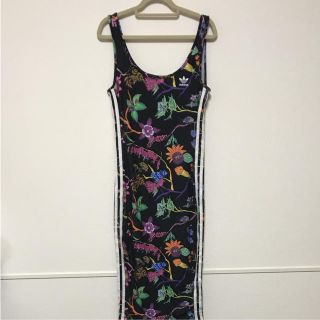 アディダス(adidas)のMサイズ adidas レディース SLIM TANK DRESS ワンピース(ひざ丈ワンピース)