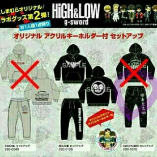 シマムラ(しまむら)の✡HiGH&LOW g-sword✡雨宮兄弟!セットアップ等♥新品✨(その他)