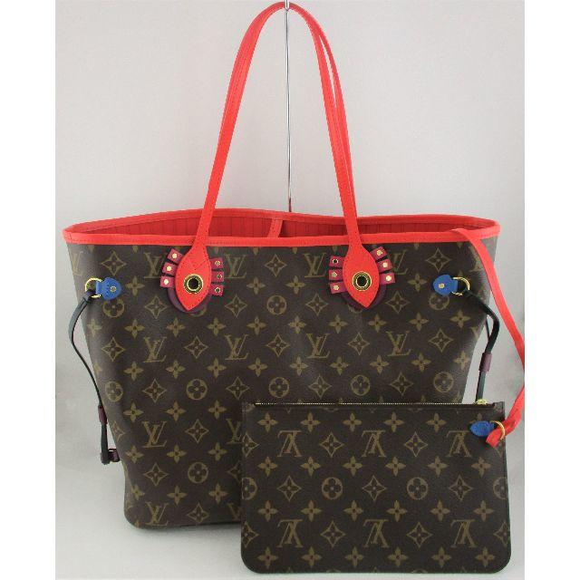 LOUIS VUITTON - MS未使用 極美品 ルイヴィトン トーテム ネヴァーフルMM ポーチ付き◇