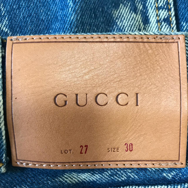 Gucci(グッチ)の専用 GUCCI ブリーチデニム 30inc メンズのパンツ(デニム/ジーンズ)の商品写真