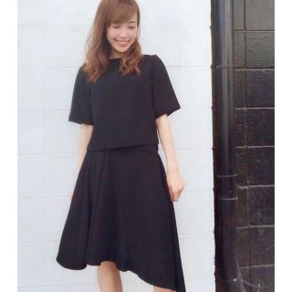 【selva secreta】ASYMMETRY SETUP(black)(セット/コーデ)