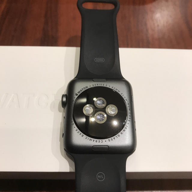 Apple Watch(アップルウォッチ)の(美品) Apple Watch series2 42mm  メンズの時計(腕時計(デジタル))の商品写真