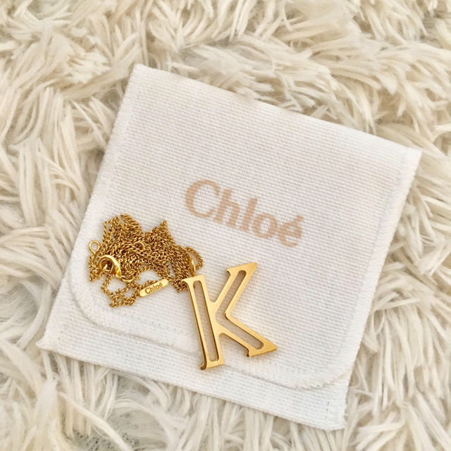 Chloe(クロエ)のChloeイニシャルネックレス "K" レディースのアクセサリー(ネックレス)の商品写真