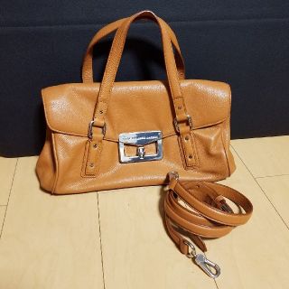 マークバイマークジェイコブス(MARC BY MARC JACOBS)の美品 MARC BY MARC JACOBS レザー2wayバッグ(ショルダーバッグ)