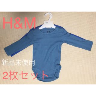 エイチアンドエム(H&M)の長袖ロンパース(ロンパース)