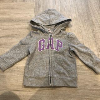 ベビーギャップ(babyGAP)の中古 80cm babyGAP フード付きジップパーカー(ジャケット/コート)