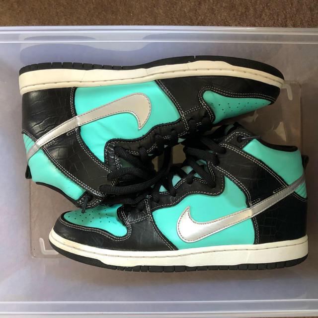 送料込 us10 美 nike dunk sb diamond supplyメンズ