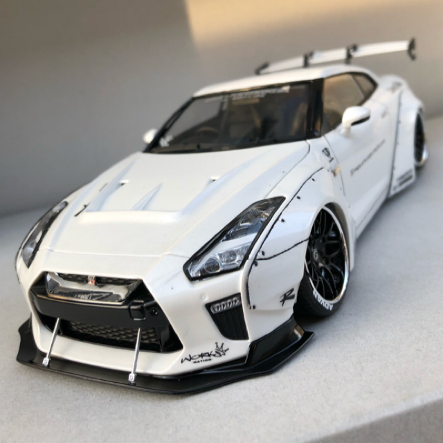 1/24 アオシマ R35 GTR LBワークス