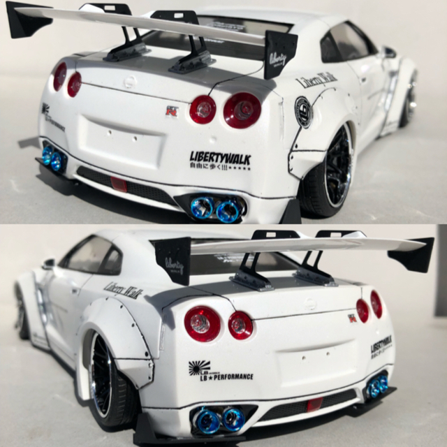 AOSHIMA - 1/24 アオシマ R35 GTR LBワークスの通販 by NOB AOSHIMA - 1/24 アオシマ R35 GTR LBワークスの通販 by NOB